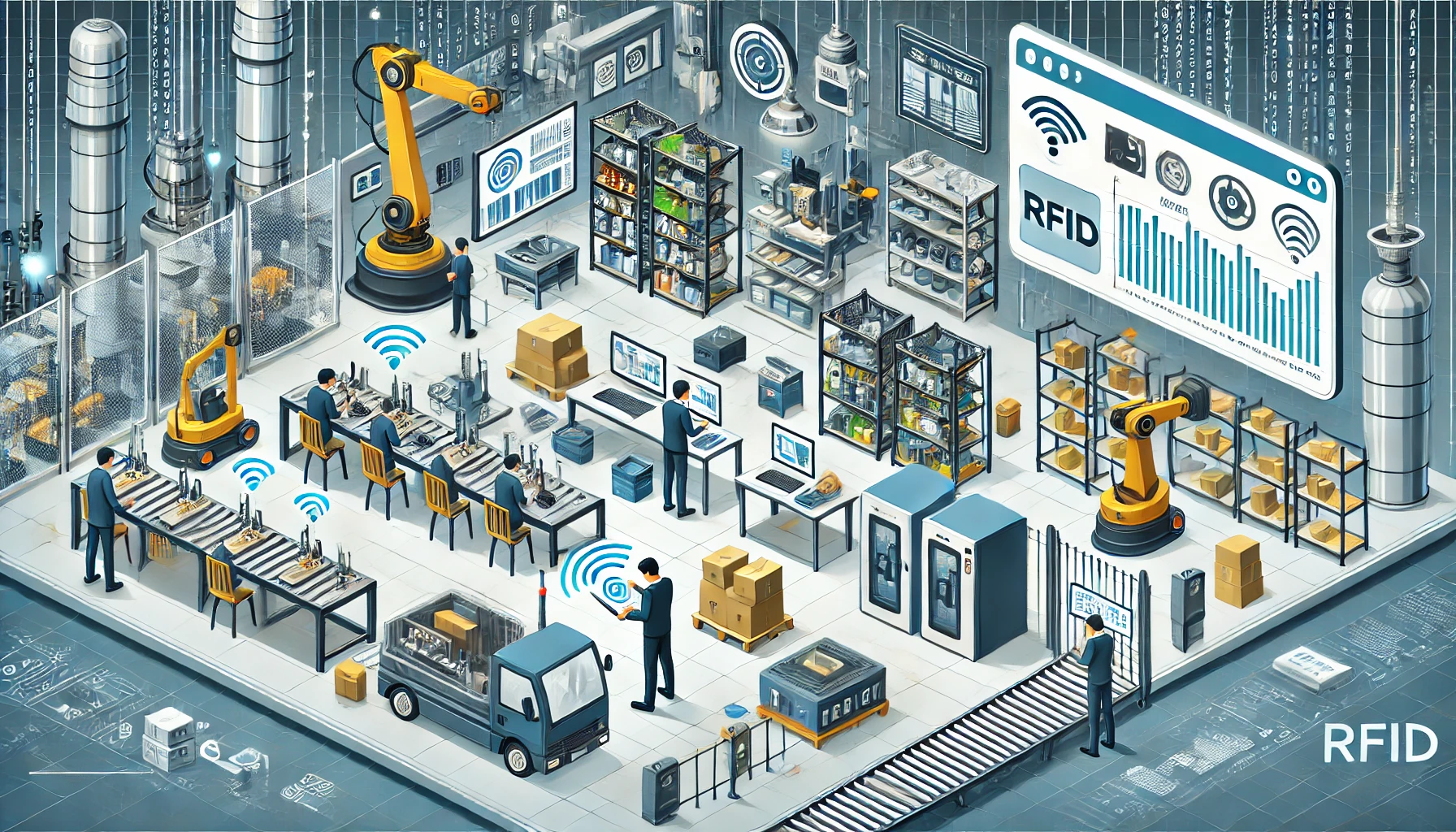 RFID и IoT в управлении цепочками поставок